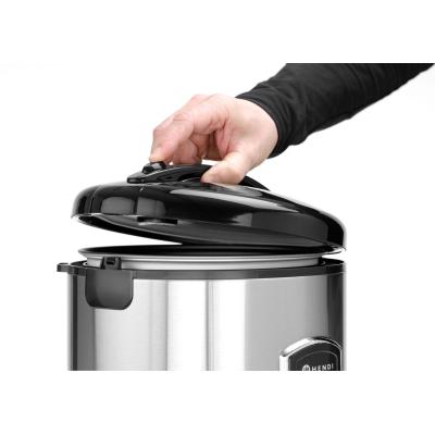 Rýžovar s funkcí vaření v páře, HENDI, Profi Line, 1,8L, 230V/700W, ⌀280x(H)285mm | 240410